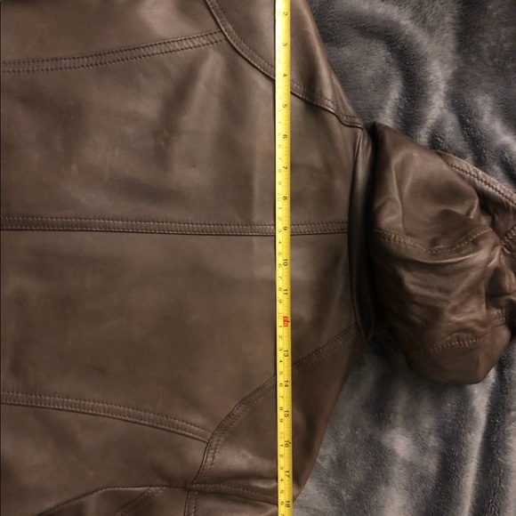 Men’s Italian leather jacket. M. NWT. - Picture 10 of 13